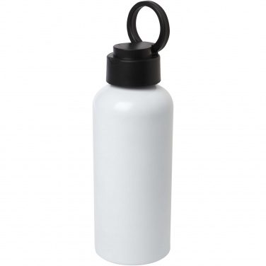 Logo trade corporate gift photo of: Trinity 600 ml RCS certified recycled aluminium water bottle with RPET lid